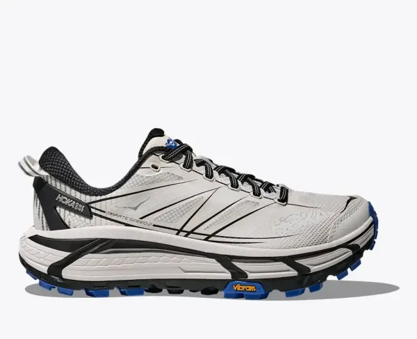 HOKA Mafate Speed 2 White Cobalt Blue
