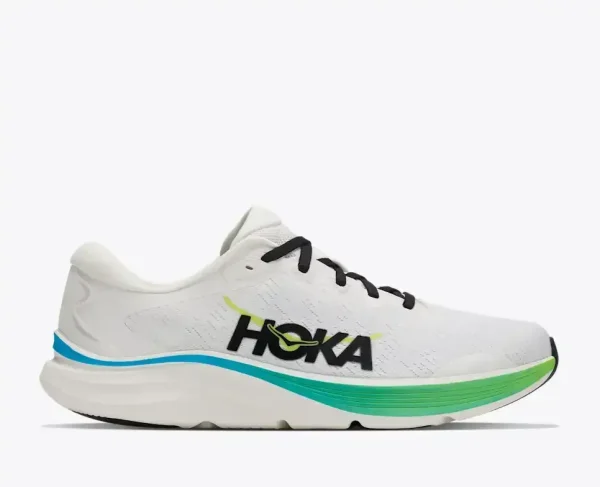 HOKA Solimar 2 White Skyward Blue