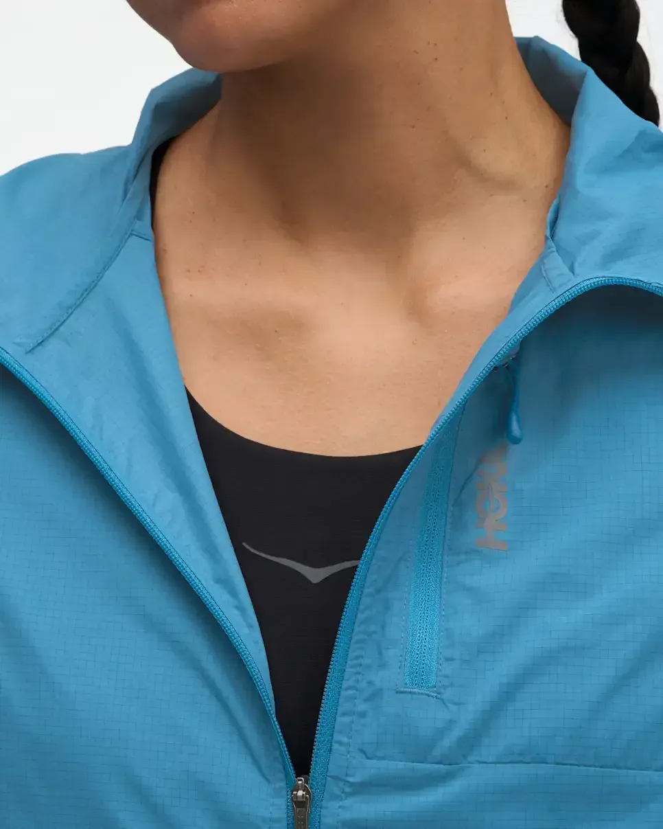 HOKA SkyFlow Wind Jacket Night Glow Blue (Women's)